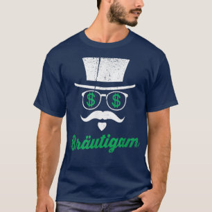 Mens bachelor party crew husband wedding couple gr T-Shirt