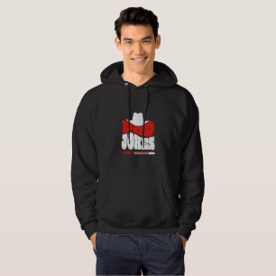Men's "Bad Jokes" Cowboy Hoodie - Sarcastic Wester