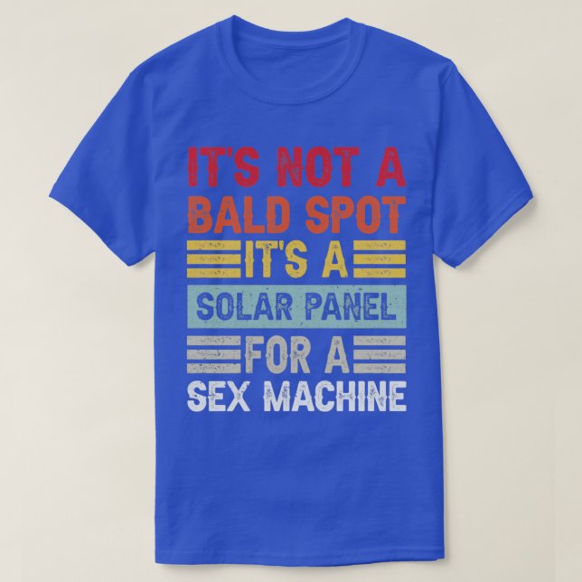 Mens Bald Guy Outfit Hair Loss Baldness Funny sexy T-Shirt (Design Front)