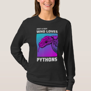 Mens Ball Python Snake T-Shirt