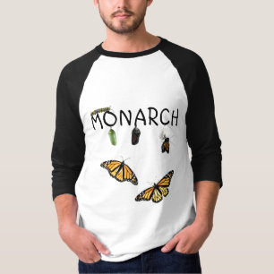 Mens Ball Tee Monarch Life Cycle