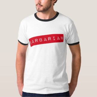 Men's Barbarian (Needs Discipline) Ringer T-Shirt