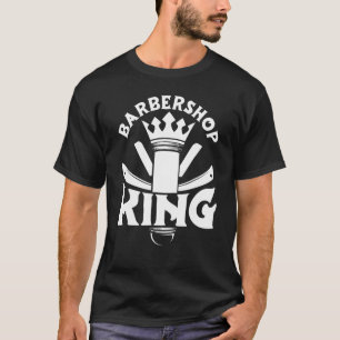 Mens Barbershop Haircut Beard Coiffeur  Barber Bar T-Shirt