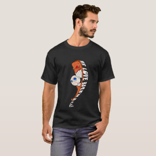 Men's baseball black t-shirt