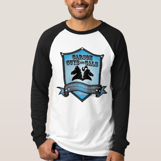 Men's Baseball Logo blue T-Shirt