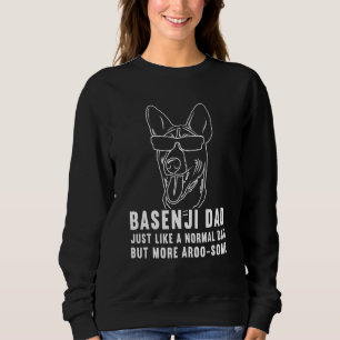 Mens Basenji Dad Dog Dad Basenji Sweatshirt