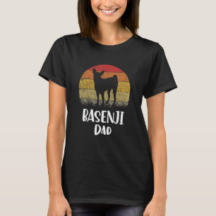 Mens Basenji Dog Dad T-Shirt