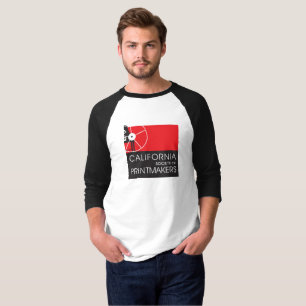 Men's Basic 3/4 Raglan Sleeve T-shirt CSP Logo