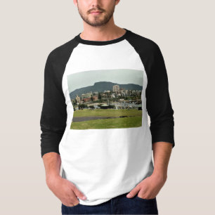 Men's Basic 3/4 Sleeve Raglan T-Shirt