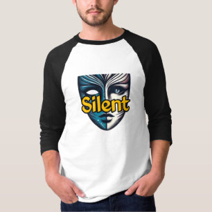 Men's Basic 3/4 Sleeve Raglan T-Shirt