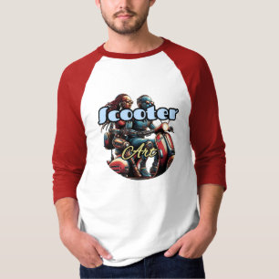 Men's Basic 3/4 Sleeve Raglan T-Shirt