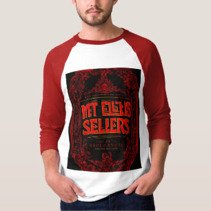 Men's Basic 3/4 Sleeve Raglan T-Shirt—a timeless p T-Shirt