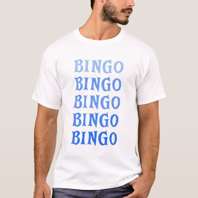Men's Basic Bingo T-Shirt (Front)