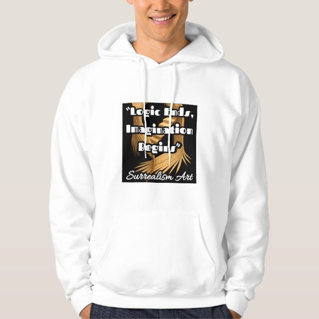 Men's Basic Hooded Sweatshirt (Front)