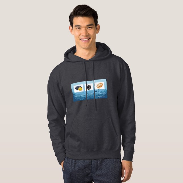 Men's Basic Hooded Sweatshirt (Front Full)