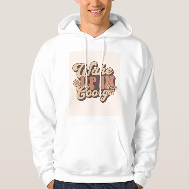  Men's Basic Hooded Sweatshirt (Front)