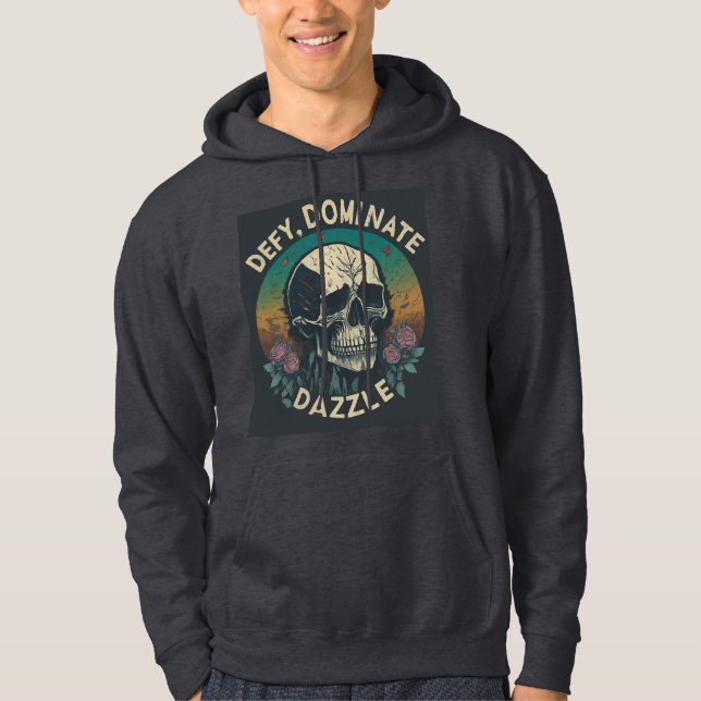 Men's Basic Hooded Sweatshirt (Front)