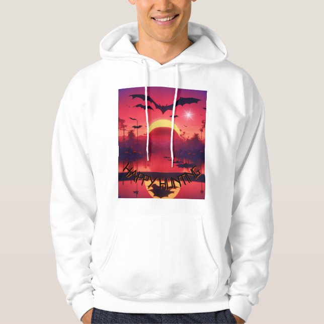 Men's Basic Hooded Sweatshirt (Front)
