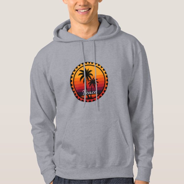 Men's Basic Hooded Sweatshirt (Front)