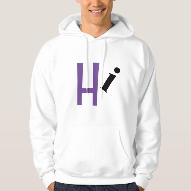 Men's Basic Hooded Sweatshirt (Front)