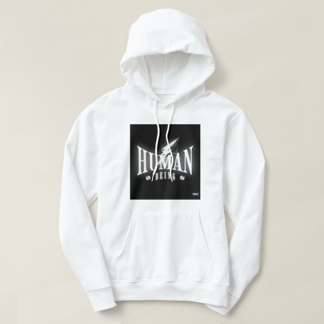Men's Basic Hooded Sweatshirt (Design Front)