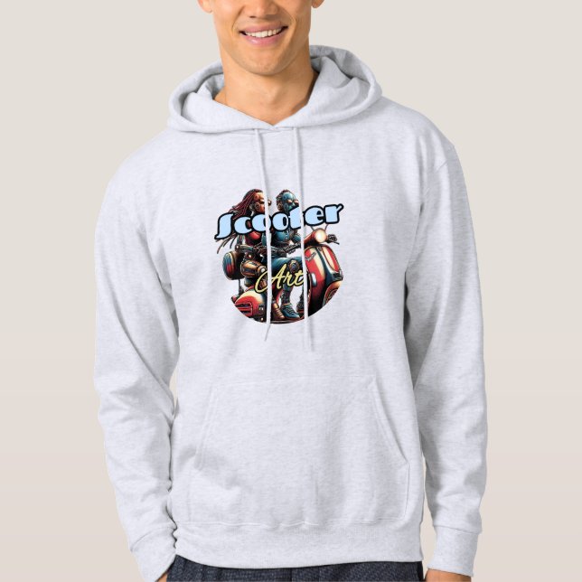 Men's Basic Hooded Sweatshirt (Front)