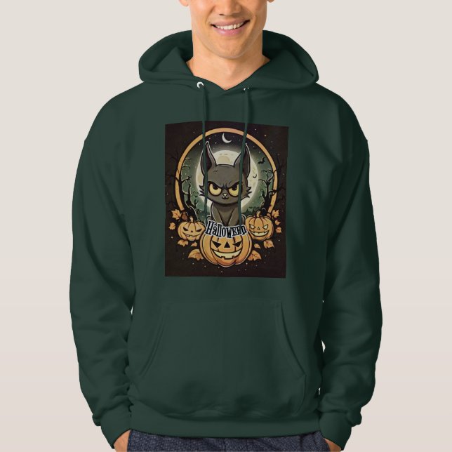 Men's Basic Hooded Sweatshirt (Front)