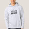 Men's Basic Hooded Sweatshirt - Ash