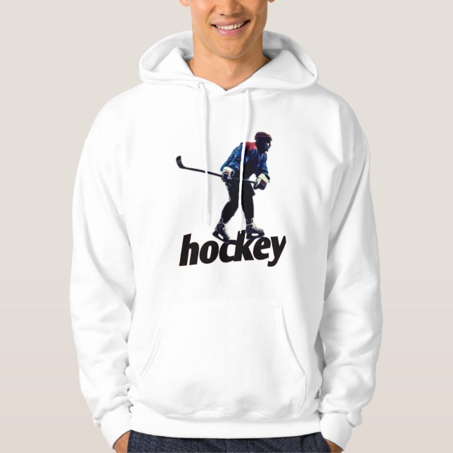 men's basic hooded sweatshirt enjoy comfort this w (Front)