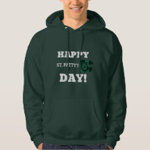  Men's Basic Hooded Sweatshirt St. Patrick’s Day