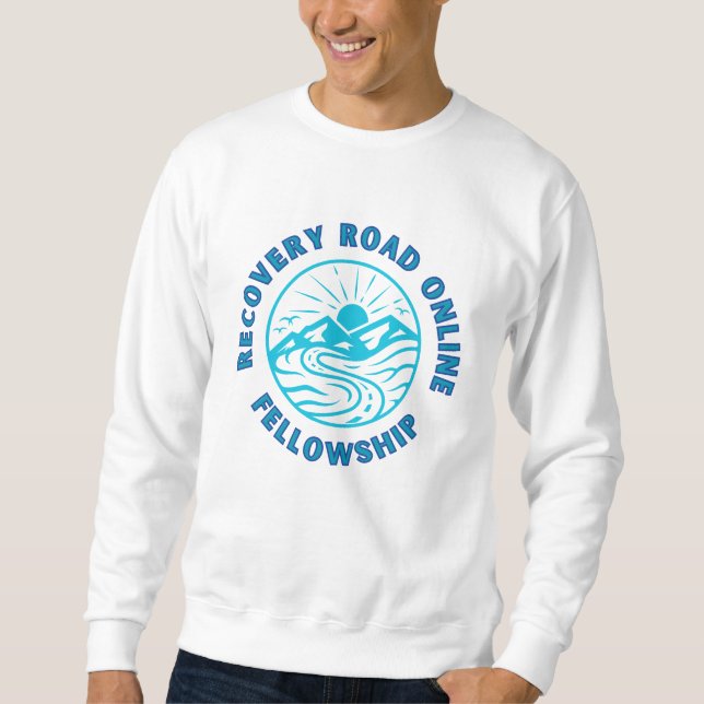 Mens Basic Long Sleeve T Sweatshirt (Front)