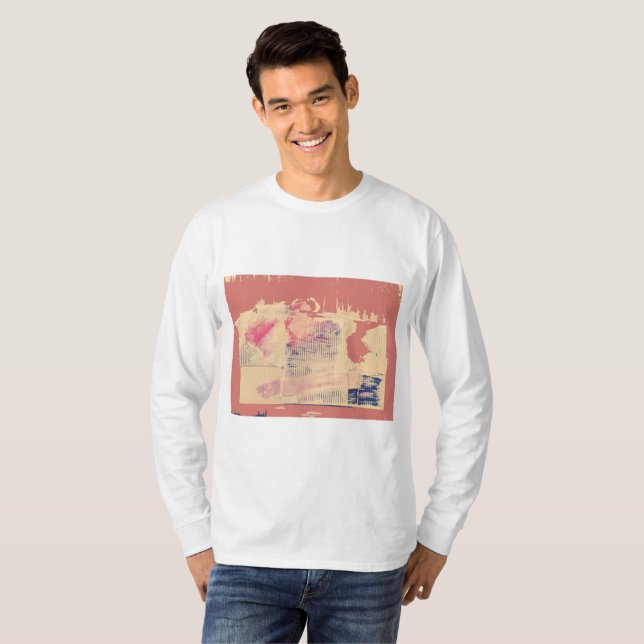 Men's Basic Long-Sleeved T-shirt (Front Full)