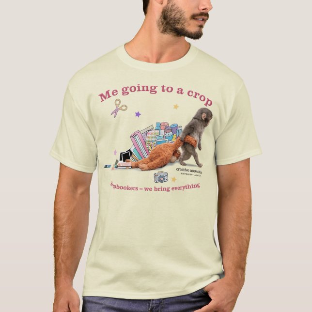 Men's Basic Punch Monkey Shirt (Front)