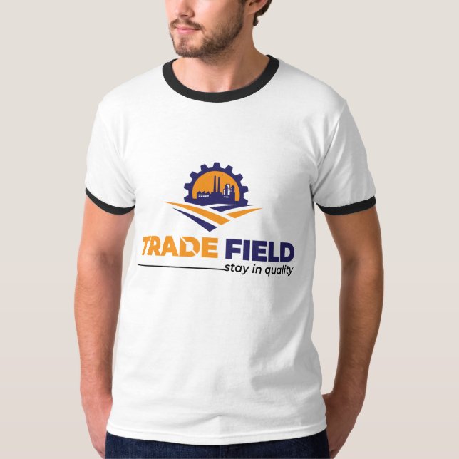Men's Basic Ringer T-Shirt (Front)