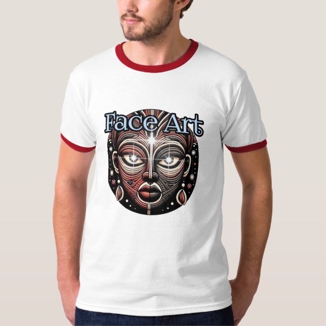 Men's Basic Ringer T-Shirt  (Front)
