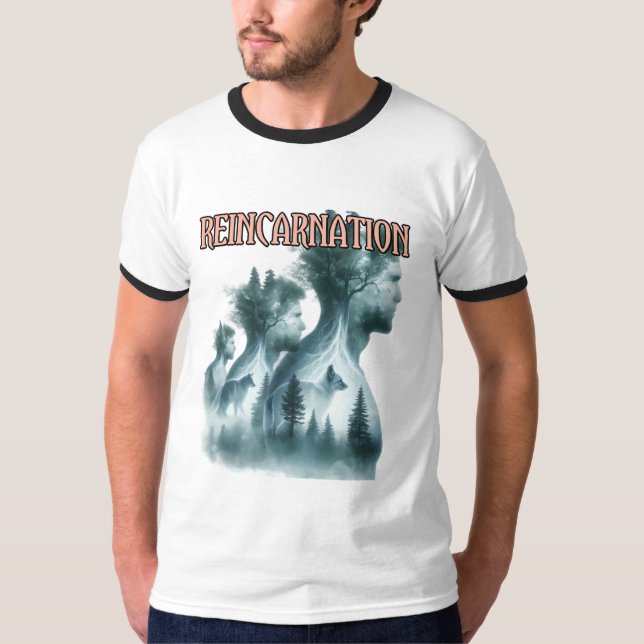 Men's Basic Ringer T-Shirt (Front)