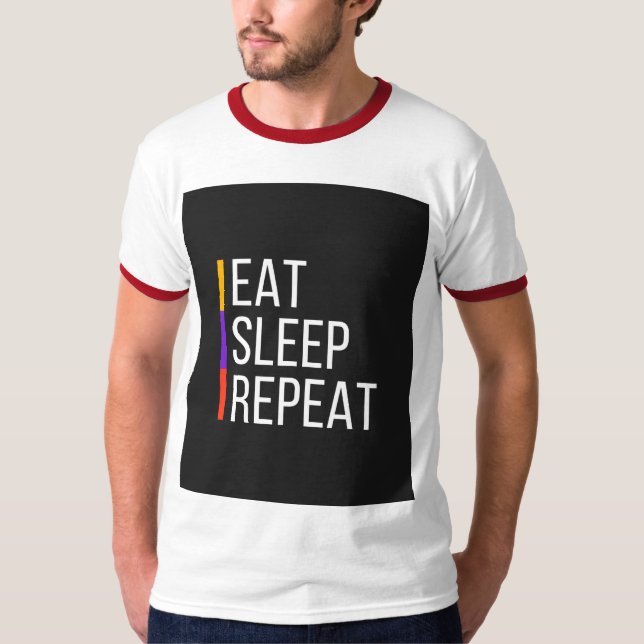 Men's Basic Ringer T-Shirt (Front)