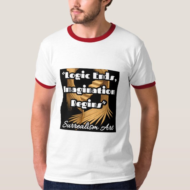 Men's Basic Ringer T-Shirt  (Front)