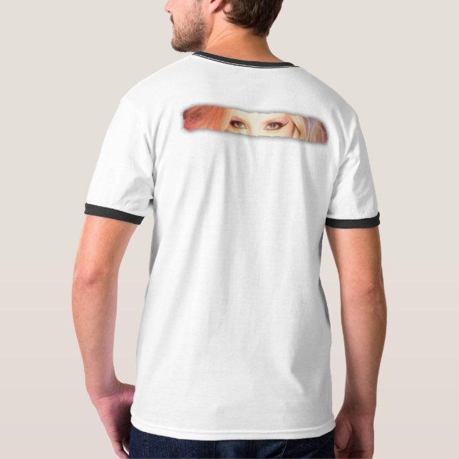 Men's Basic Ringer T-Shirt - Noticeable Ones (Back)