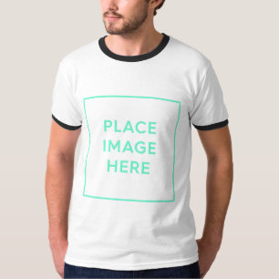 Men's Basic Ringer T-Shirt - Souvenir Gift Design