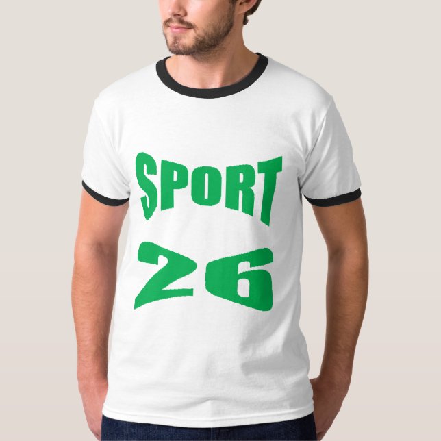Men's Basic Ringer T-Shirt SPORT 26 (Front)