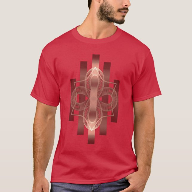 Men's Basic Sacred Geometry T-Shirt (Front)
