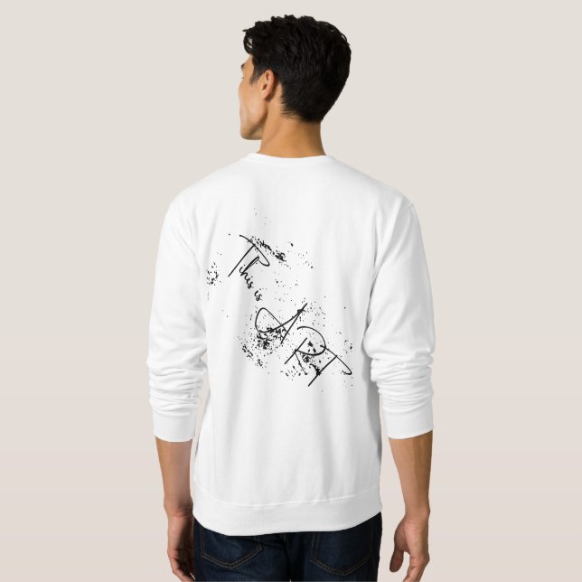 Men's Basic Sweatshirt Modern Premium (Back Full)