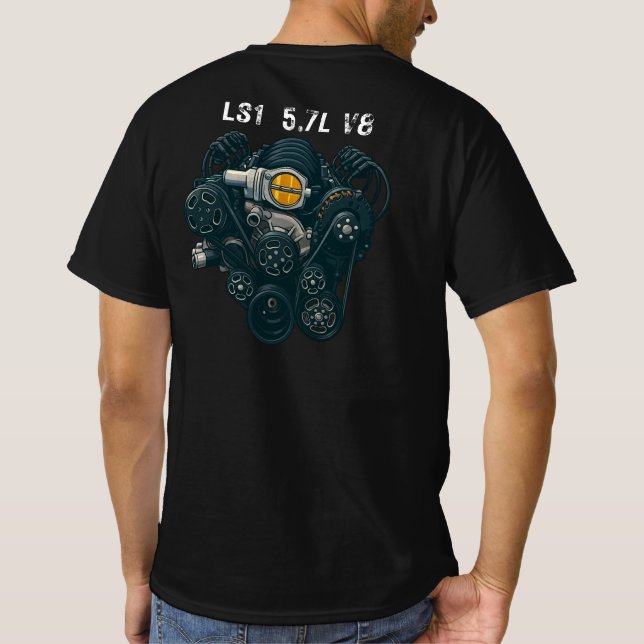 Men's Basic T-Shirt (Back)
