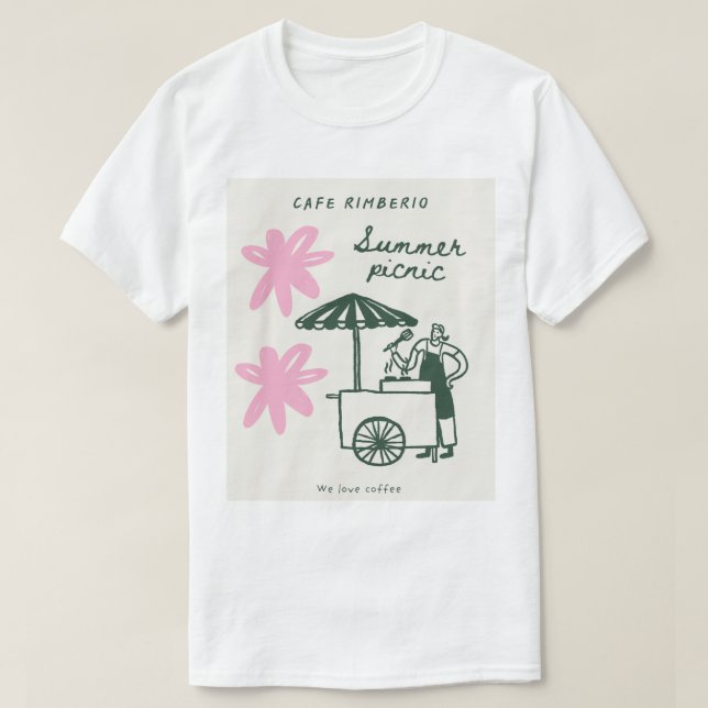 Men's Basic T-Shirt (Design Front)