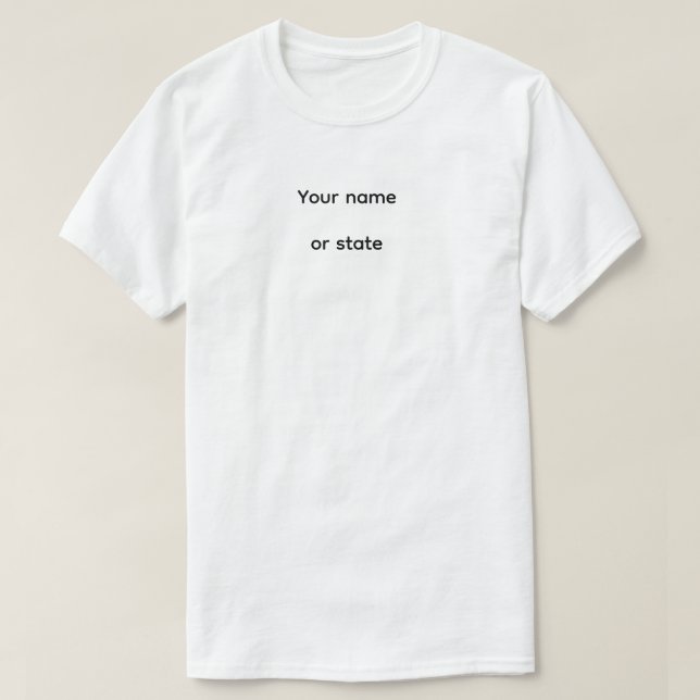 Men's Basic T-Shirt (Design Front)