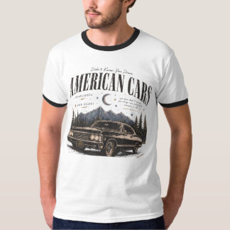 Men's Basic T-Shirt amiracn cars