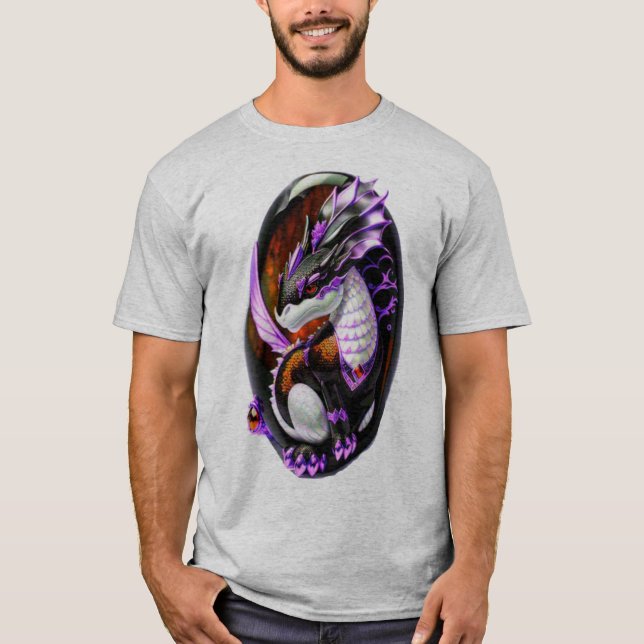Men's Basic T-Shirt Comfortable casual and loose f (Front)