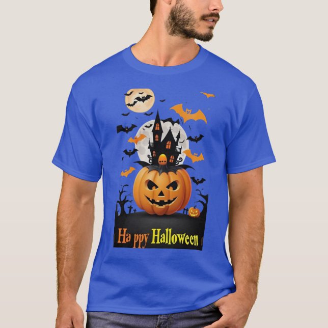 Men's Basic T-Shirt Comfortable casual and loose f (Front)