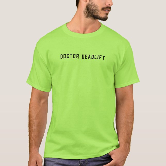 Men's Basic T-Shirt | Doctor Deadlift (Front)